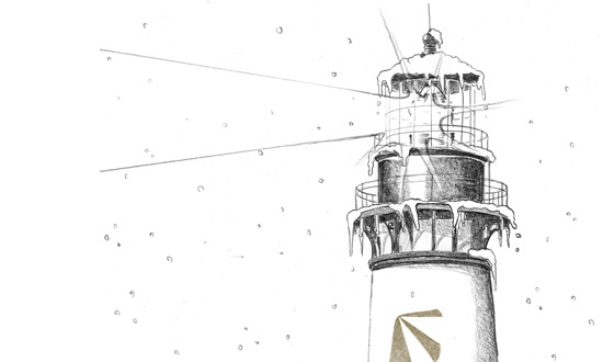 Weihnachtskarten für Unternehmen Pharus Berlin modomoove